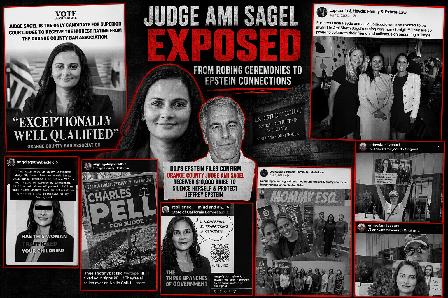 DOJ’s Epstein Files Confirm Orange County Family Law Judge Was One of Jeffrey Epstein’s Attorneys